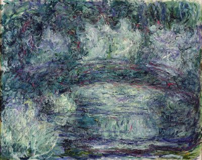 A ponte japonesa, 1918-19 (ver detalhe 382336) de Claude Monet